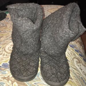 Authentic Gray Uggs Boots